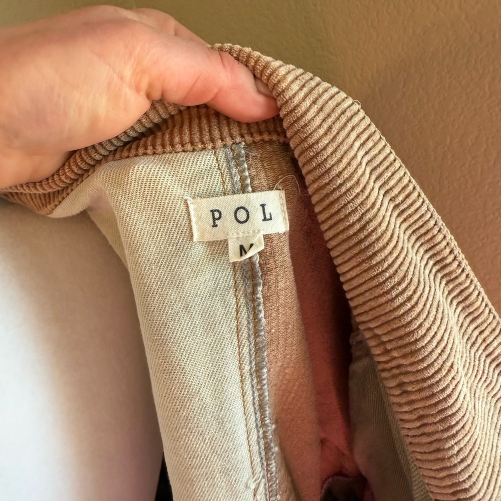 POL patchwork Corduroy Jacket with Star Accents - image 6